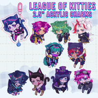 Image 1 of League of Kitties Dangling Charms 