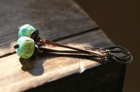 Image 17 of Pacific Waters. Copper earrings. n15