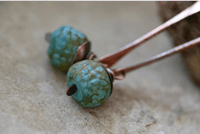 Image 19 of Pacific Waters. Copper earrings. n15
