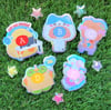 Hoshi Pals Holographic Stickers 