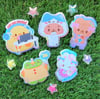 Hoshi Pals Holographic Stickers 