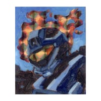 Image 1 of Flaming Recon Sticker