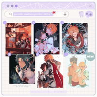 Image 2 of PRINTS & POSTCARDS ✧ genshin [PREORDER]