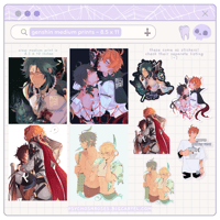 Image 3 of PRINTS & POSTCARDS ✧ genshin [PREORDER]