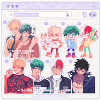 Image 3 of STICKERS ✧ BNHA