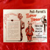 Image 3 of Princess Summerfall Winterspring (Howdy Doody) - Poll-Parrot's Tuk-A-Tab mask (1950s)