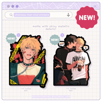 Image 1 of PATREON STICKERS ✧ chainsaw man 