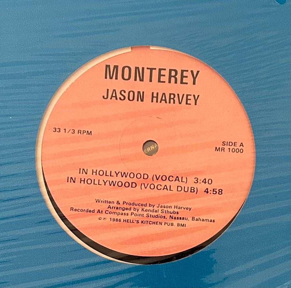 Jason Harvey  - In Hollywood (Monterey) 12"