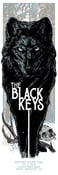 Image of The BLACK KEYS - Big Black Wolf - gig poster