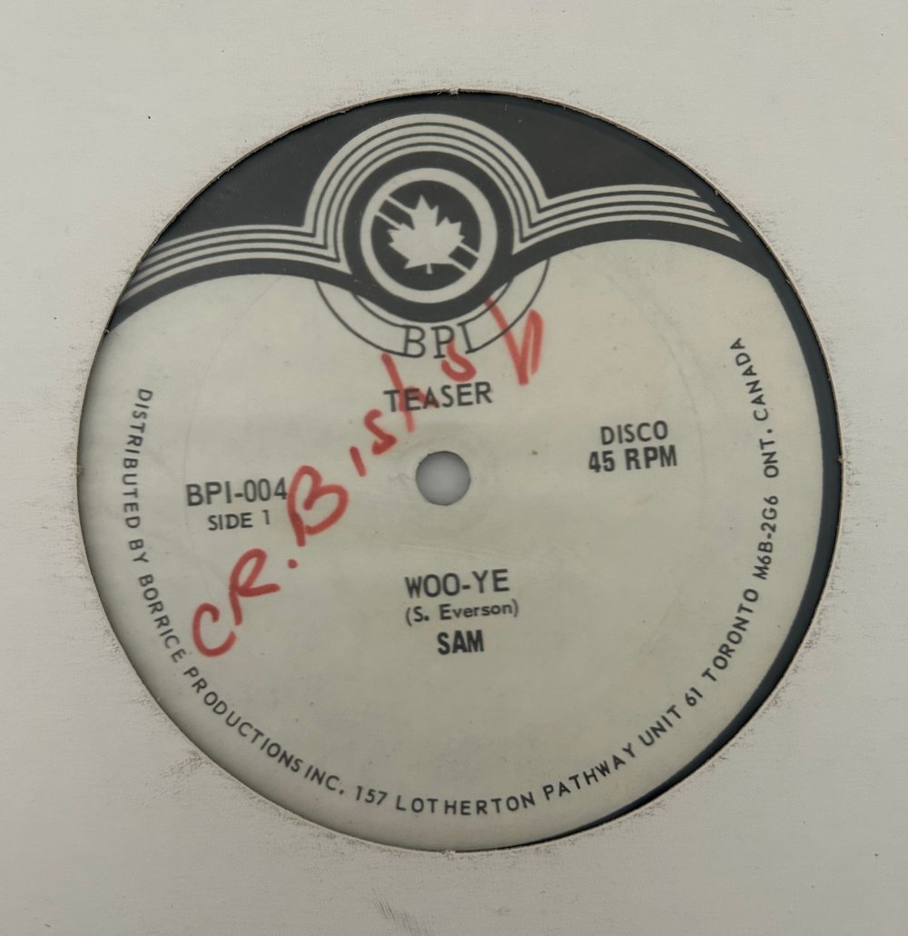 Sam - Woo-Ye (Borrice Production Inc) 12"