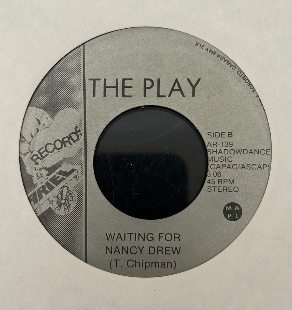 The Play - Love Can Be A Friend / Waiting For Nancy Drew (Ariel Records) 7"