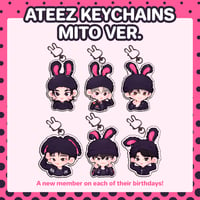 ATEEZ KEYCHAINS MITO VER.