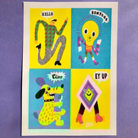 Image 1 of 'Hello' Print