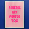 'Bankers' Print