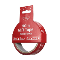 Festive Christmas Wrapping Tape