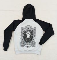 Image 1 of 'Deus Volt' Raglan Hoodie - Bone Trail Apparel 