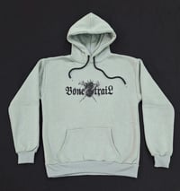 Image 1 of Bone Trail Logo 2 -Mint Grey Hoodie - Bone Trail Apparel