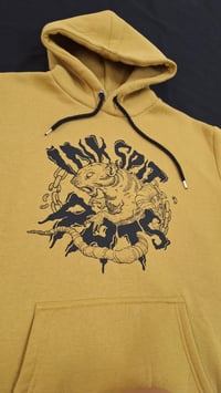 Image 2 of InkSpit Rats Mustard Hoodie