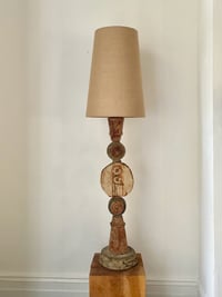 Image 1 of Ceramic Totem Lamp by Bernard Rooke