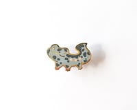 Image 1 of Iberian Ribbed Newt - Mini Amphibian Enamel Pins