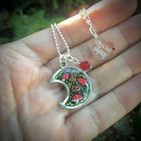 Image 4 of Toadstool Magic Moon Necklace