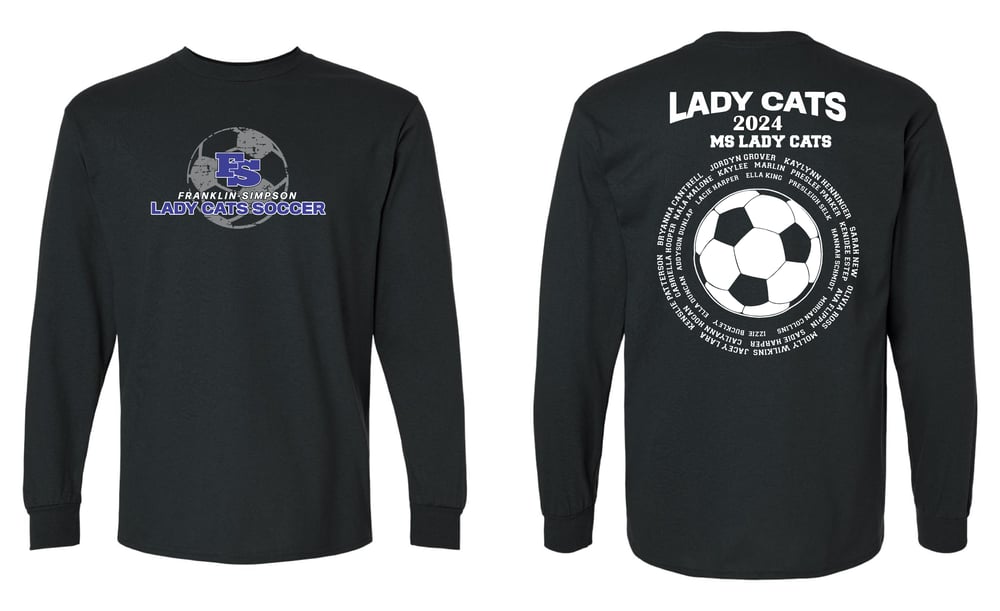 FS Lady Cats Soccer Long Sleeve Middle School