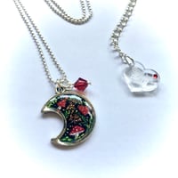 Image 3 of Toadstool Magic Moon Necklace