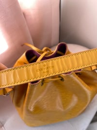 Image 7 of Louis Vuitton Epi Yellow Petit Noé Bucket Bag