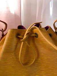 Image 3 of Louis Vuitton Epi Yellow Petit Noé Bucket Bag