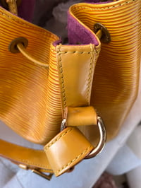 Image 10 of Louis Vuitton Epi Yellow Petit Noé Bucket Bag