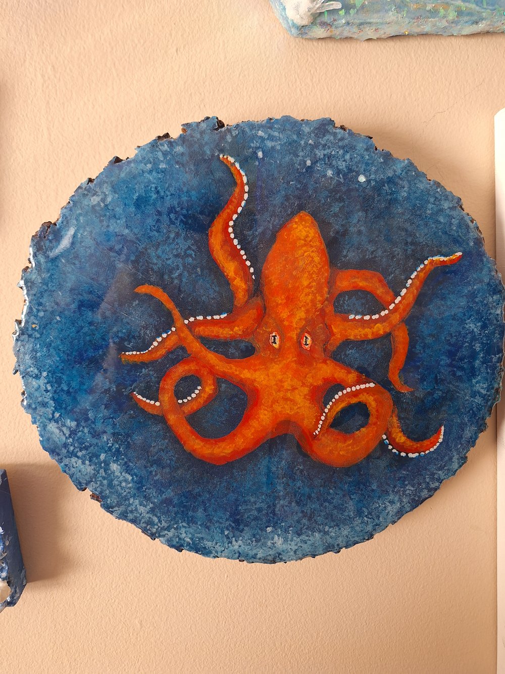 Kraken Acrylic Painting