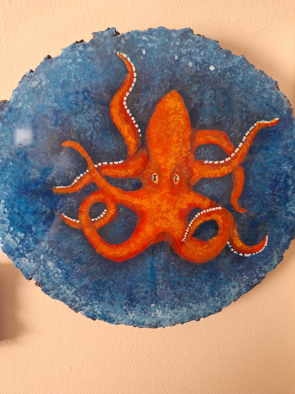 Kraken Acrylic Painting