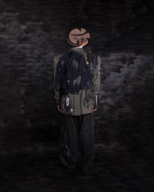 Image of MASSTAK - 42 Chemical Patchwork Blazer