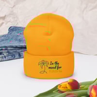 Image 4 of Embroidered Cuffed Beanie