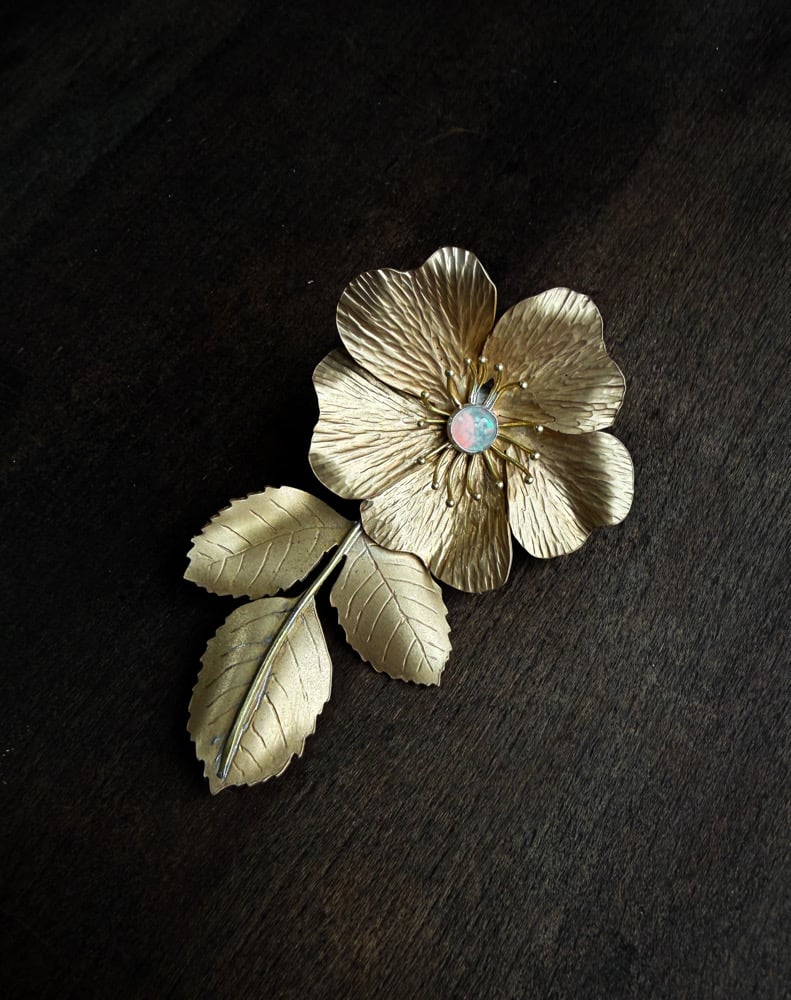 Image of Dog Rose Pendant