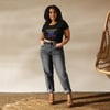 Serving Vibes & Visuals Crop Tee