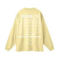 Image 4 of OFN University Long Sleeve "Sleeper" Tee "Colors"