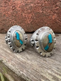 Image 1 of WL&A Handmade Royston Blue Ribbon Thunderbird Signet Rings