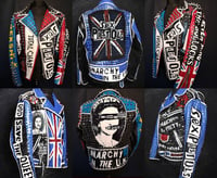 Image 1 of SEX PISTOLS CUSTOM PUNK BIKER JACKET