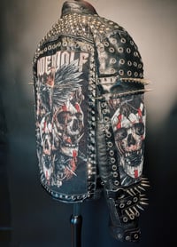 Image 21 of MENS CUSTOM MADE HEAVY METAL JACKET