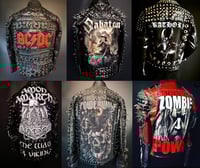 Image 1 of MENS CUSTOM MADE HEAVY METAL JACKET