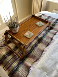 Image 1 of Vintage Wooden Bed Tray