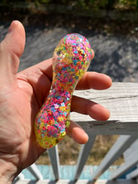 Image 2 of Mickey Mouse Glitter Neon Pipe with Freezable Color-Changing Features