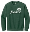 Forest Green Heather Crewneck Sweatshirt