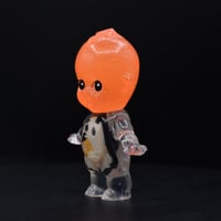 Image 6 of Orange Glow in the Dark Ghost Halloween Special Kilos Kewties 3 inch Double Cast Resin Figure
