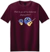 New Unisex Cotton Blueberry Cartoon Tee