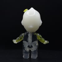Image 4 of Glow in the Dark Floral Ghost Halloween Special Kilos Kewties 3 inch Double Cast Resin Figure
