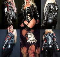 Image 1 of CUSTOM MADE KING 810 FAUX LEATHER JACKET