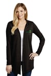 New Ladies Tri-Blend Hooded Cardigan