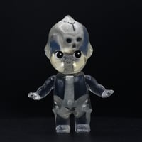Image 2 of Glow in the Dark Skeleton Halloween Special Kilos Kewties 3 inch Double Cast Resin Figure